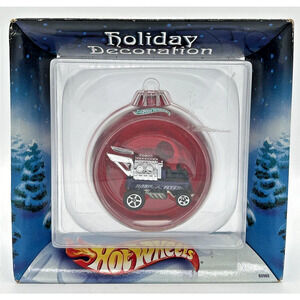 2002 Hot Wheels Radio Flyer Holiday Decoration Ornament SKUU17